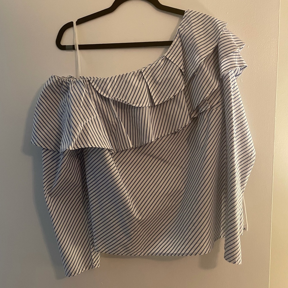 One shoulder long sleeve top Gap Large